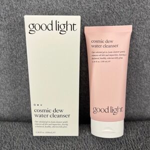 good light Cosmic Dew Water Cleanser Pink Gel-to-Foam Hydrating Face 3.38 oz